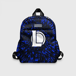 Детский рюкзак League of Legends blue energy, цвет: 3D-принт