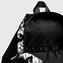 Детский рюкзак Yamaha - следы от шин, цвет: 3D-принт — фото 2