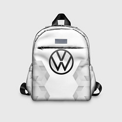 Детский рюкзак Volkswagen white poly, цвет: 3D-принт