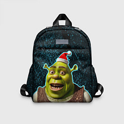 Детский рюкзак New years Shrek, цвет: 3D-принт