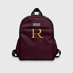 Детский рюкзак Weasley jumper letter R, цвет: 3D-принт