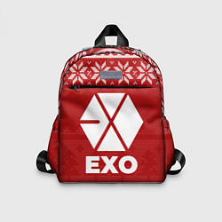 Детский рюкзак Новогодний Exo, цвет: 3D-принт