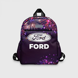 Детский рюкзак Праздничный Ford, цвет: 3D-принт