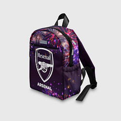 Детский рюкзак Праздничный Arsenal, цвет: 3D-принт — фото 2