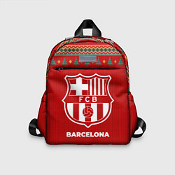 Детский рюкзак Barcelona new year, цвет: 3D-принт