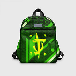 Детский рюкзак Doom geometry green