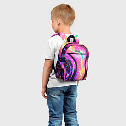 Детский рюкзак Жидкая энергия космоса - нейросеть, цвет: 3D-принт — фото 2