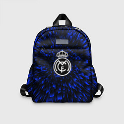 Детский рюкзак Real Madrid blue energy, цвет: 3D-принт
