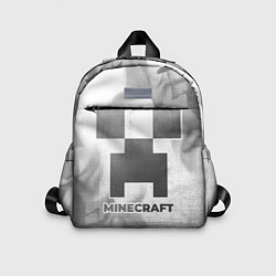 Детский рюкзак Minecraft - white gradient, цвет: 3D-принт