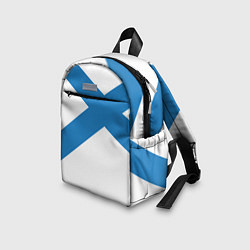 Детский рюкзак Военно-морской флот: Андреевский флаг, цвет: 3D-принт — фото 2