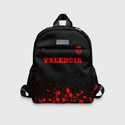 Детский рюкзак Valencia - red gradient посередине, цвет: 3D-принт
