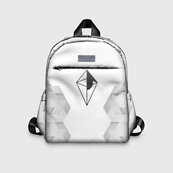 Детский рюкзак No Mans Sky white poly, цвет: 3D-принт