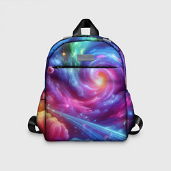 Детский рюкзак Neon space fantasy