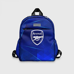 Детский рюкзак Arsenal blue poly, цвет: 3D-принт