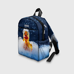 Детский рюкзак Резиновая уточка в мыльной пене, цвет: 3D-принт — фото 2