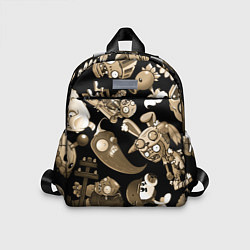 Детский рюкзак Растения против зомби в бежевом цвете