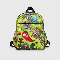 Детский рюкзак Растения против зомби с героями