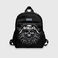 Детский рюкзак Metallica - a skull with roses and thorns, цвет: 3D-принт