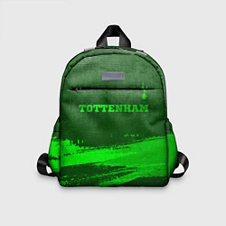 Детский рюкзак Tottenham - green gradient посередине, цвет: 3D-принт