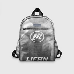 Детский рюкзак Lifan - grey gradient по-центру, цвет: 3D-принт