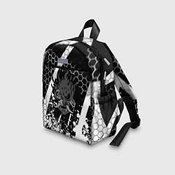 Детский рюкзак Samurai соты краски, цвет: 3D-принт — фото 2