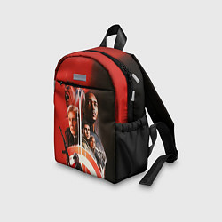Детский рюкзак Капитан Америка Новый мир, цвет: 3D-принт — фото 2