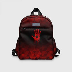 Детский рюкзак Death Stranding red poly, цвет: 3D-принт