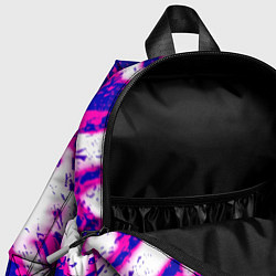 Детский рюкзак Monster energy краски гранж, цвет: 3D-принт — фото 2