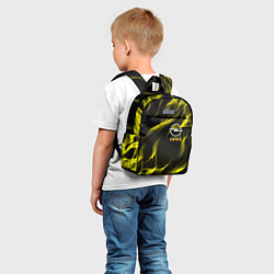 Детский рюкзак Opel огненный стиль, цвет: 3D-принт — фото 2