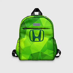 Детский рюкзак Honda green poly, цвет: 3D-принт