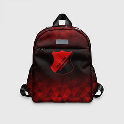 Детский рюкзак Hoffenheim red poly, цвет: 3D-принт