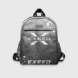 Детский рюкзак Exeed - grey gradient по-центру, цвет: 3D-принт
