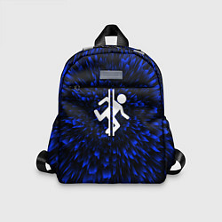 Детский рюкзак Portal blue energy, цвет: 3D-принт