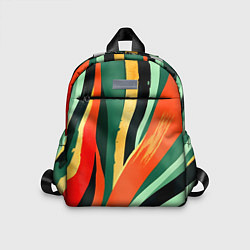 Детский рюкзак Тропическая жаркая абстракция