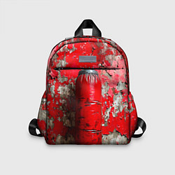 Детский рюкзак Красная боксерская груша, цвет: 3D-принт