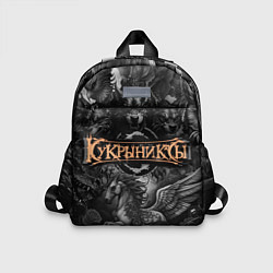 Детский рюкзак Кукрыниксы на фоне мифических существ, цвет: 3D-принт