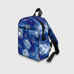 Детский рюкзак Летающие одуванчики - акварельный фон, цвет: 3D-принт — фото 2