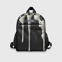 Детский рюкзак Белая слизь текстура, цвет: 3D-принт