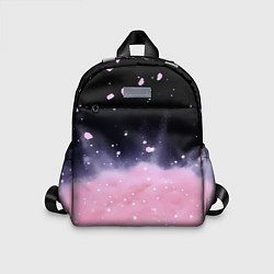 Детский рюкзак Розовая текстура с лепестками, цвет: 3D-принт