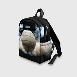 Детский рюкзак Волейбольный мяч в дыму, цвет: 3D-принт — фото 2