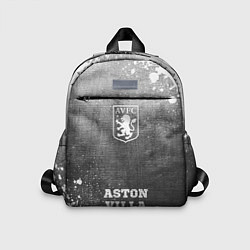 Детский рюкзак Aston Villa - grey gradient по-центру, цвет: 3D-принт