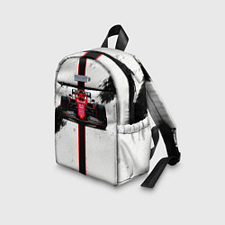 Детский рюкзак Формула 1 на белом, цвет: 3D-принт — фото 2