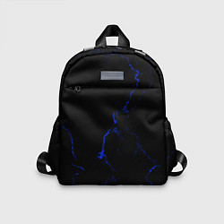 Детский рюкзак Color black blue, цвет: 3D-принт