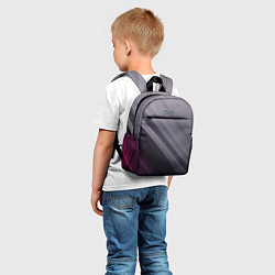 Детский рюкзак Color black grey, цвет: 3D-принт — фото 2