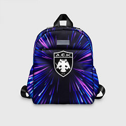 Детский рюкзак AEK Athens neon energy, цвет: 3D-принт