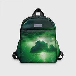 Детский рюкзак Зелёный гром, цвет: 3D-принт