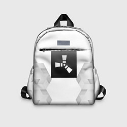 Детский рюкзак Rust white poly, цвет: 3D-принт