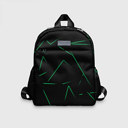 Детский рюкзак Color light green line