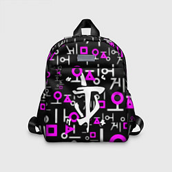 Детский рюкзак Doom неоновый паттерн
