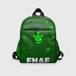 Детский рюкзак FNAF - green gradient по-центру, цвет: 3D-принт